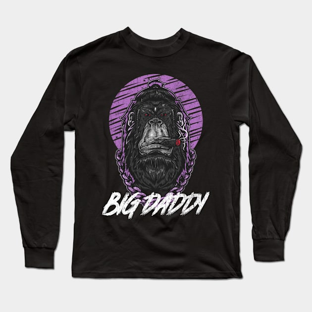 Big Daddy - Hiphop/Trap music Long Sleeve T-Shirt by WizardingWorld